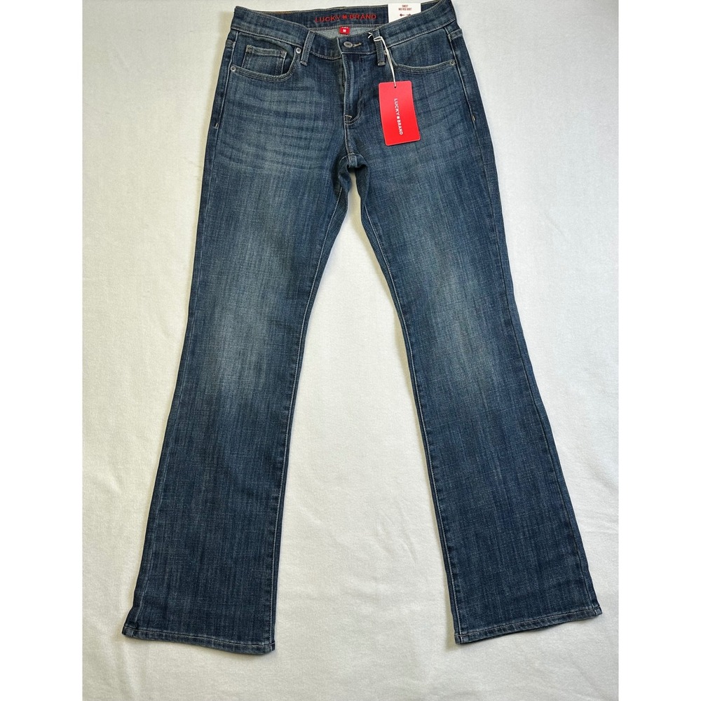 Lucky Brand Sweet Mid Rise Boot Jeans Blue Advanced Stretch 6/28 R 7WP11128